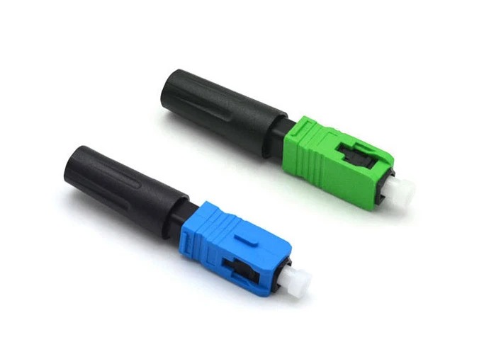 FTTH SC optiskās šķiedras savienotājs