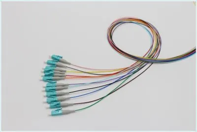Fiber Optic Pigtail LC UPC OM{0}} COLORS